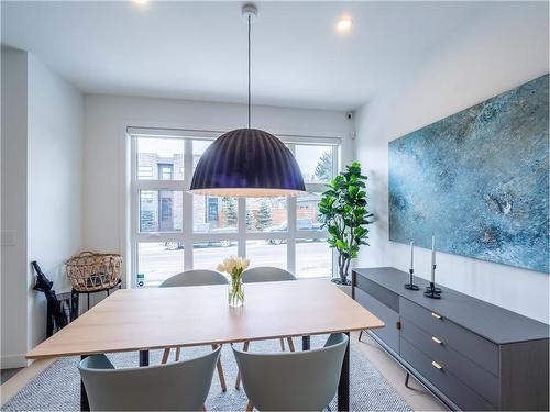 2909 22 Street Sw, Calgary, AB - Indoor Photo Showing Dining Room