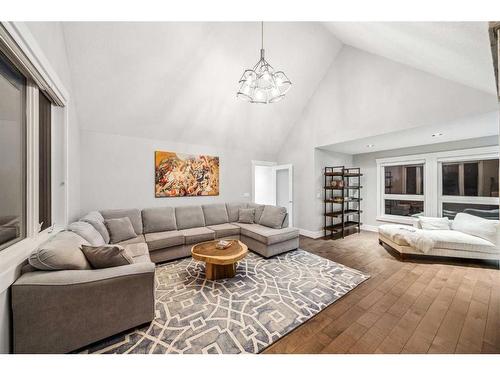 7029 Strathridge Gate Sw, Calgary, AB - Indoor Photo Showing Living Room