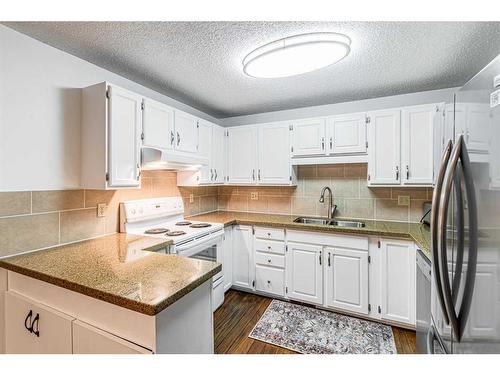 47-28 Berwick Crescent Nw, Calgary, AB - Indoor Photo Showing Kitchen With Double Sink