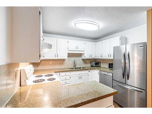 47-28 Berwick Crescent Nw, Calgary, AB - Indoor Photo Showing Kitchen With Double Sink