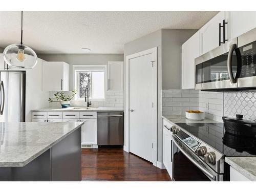 52 Chaparral Ridge Circle Se, Calgary, AB - Indoor Photo Showing Kitchen With Upgraded Kitchen