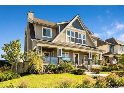 551 Mahogany Boulevard Se, Calgary, AB - Outdoor With Deck Patio Veranda With Facade