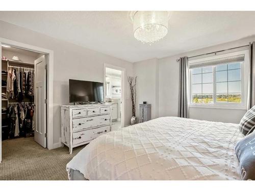 551 Mahogany Boulevard Se, Calgary, AB - Indoor Photo Showing Bedroom