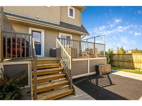 551 Mahogany Boulevard Se, Calgary, AB - Outdoor With Deck Patio Veranda With Exterior