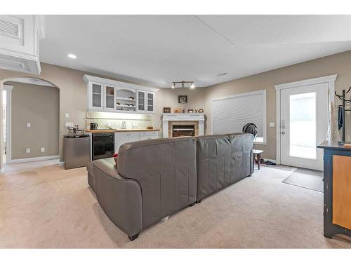 31 Canso Green Sw, Calgary, AB - Indoor With Fireplace