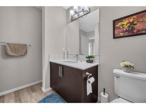 202-415 Redstone Walk Ne, Calgary, AB - Indoor Photo Showing Bathroom