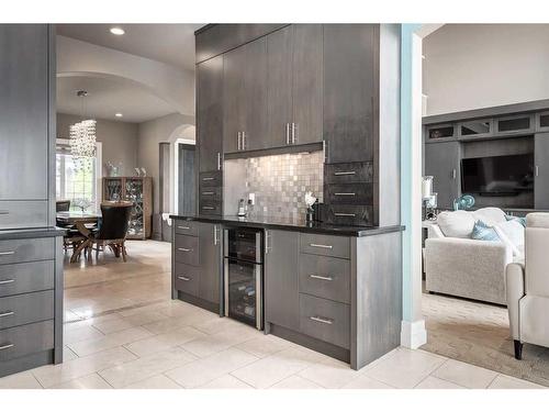 68 Heritage Lake Shores, Heritage Pointe, AB - Indoor Photo Showing Kitchen With Upgraded Kitchen