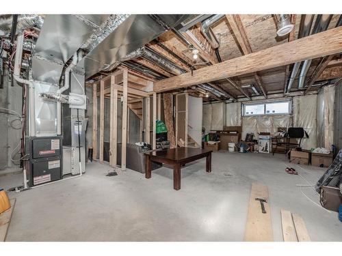 1187 Lanark Boulevard Se, Airdrie, AB - Indoor Photo Showing Basement