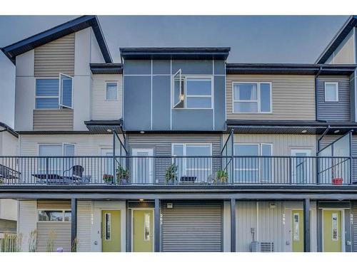 263 Redstone Boulevard Ne, Calgary, AB - Outdoor With Balcony With Deck Patio Veranda With Facade