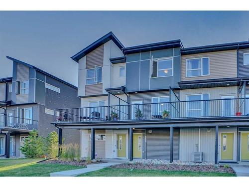 263 Redstone Boulevard Ne, Calgary, AB - Outdoor With Balcony With Facade