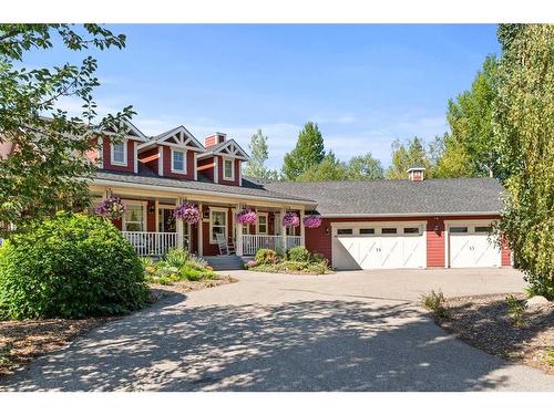 4 Highland Ranch Estates, Rural Foothills County, AB - Outdoor With Deck Patio Veranda With Facade