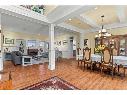 4 Highland Ranch Estates, Rural Foothills County, AB - Indoor Photo Showing Dining Room