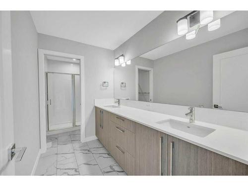 219 Dawson Wharf Rise, Chestermere, AB - Indoor Photo Showing Bathroom