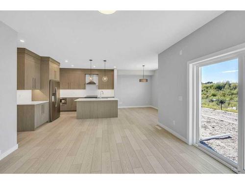 219 Dawson Wharf Rise, Chestermere, AB - Indoor Photo Showing Kitchen