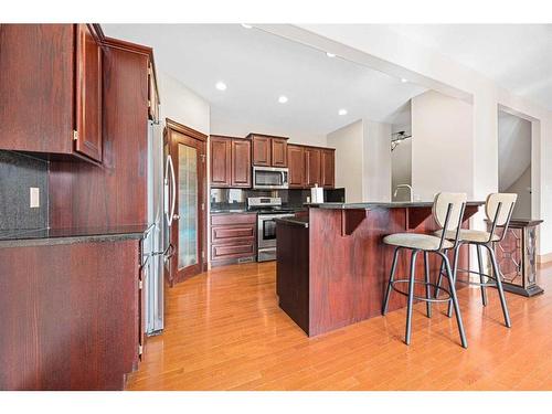 151 Cove Close, Chestermere, AB - Indoor Photo Showing Kitchen With Stainless Steel Kitchen