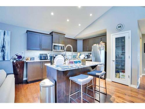 52 Skyview Springs Place Ne, Calgary, AB - Indoor Photo Showing Kitchen With Stainless Steel Kitchen With Upgraded Kitchen