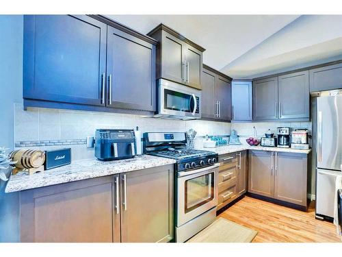 52 Skyview Springs Place Ne, Calgary, AB - Indoor Photo Showing Kitchen With Stainless Steel Kitchen