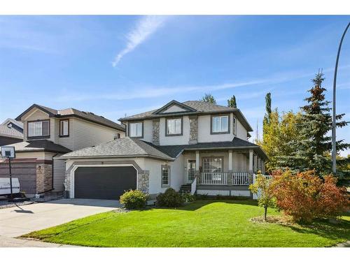 71 Chaparral Circle Se, Calgary, AB - Outdoor With Deck Patio Veranda With Facade