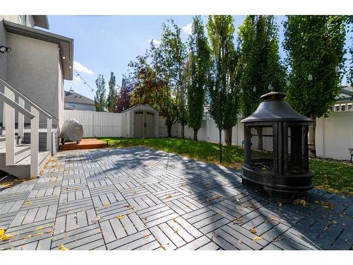 71 Chaparral Circle Se, Calgary, AB - Outdoor With Deck Patio Veranda With Backyard