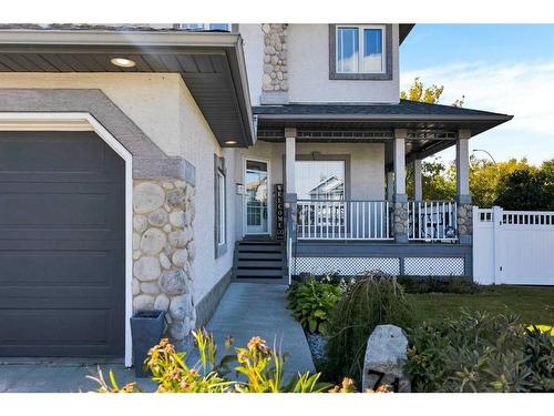 71 Chaparral Circle Se, Calgary, AB - Outdoor With Deck Patio Veranda