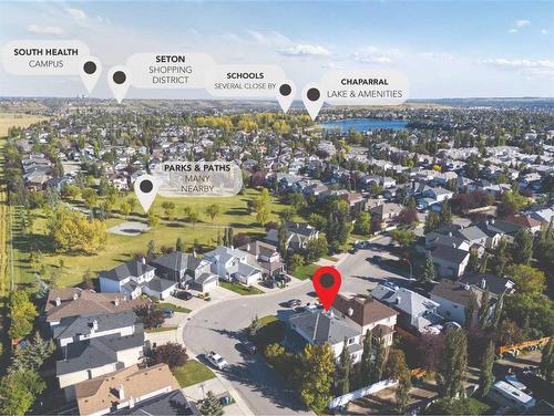 71 Chaparral Circle Se, Calgary, AB -  With View