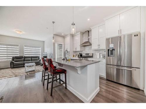 72 Howse Heights Ne, Calgary, AB - Indoor Photo Showing Kitchen With Upgraded Kitchen