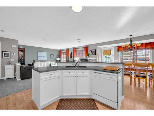 113 West Lakeview Crescent, Chestermere, AB - Indoor Photo Showing Kitchen With Double Sink