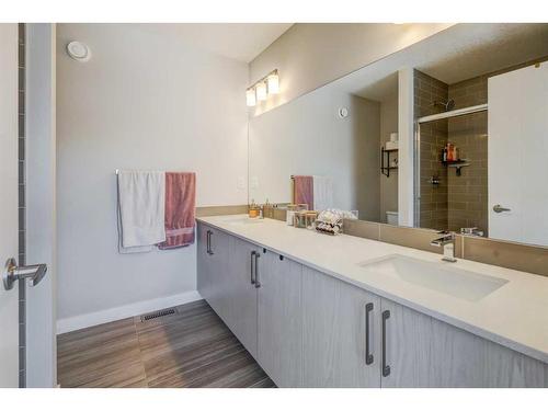 41 Homestead Boulevard Ne, Calgary, AB - Indoor Photo Showing Bathroom