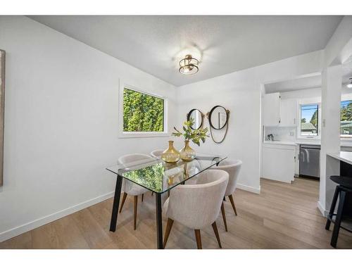 728 Mapleton Drive Se, Calgary, AB - Indoor Photo Showing Dining Room