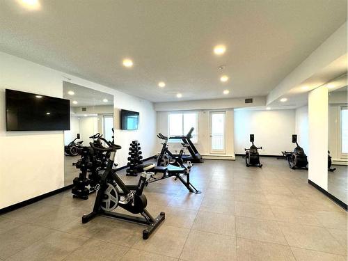 2304-395 Skyview Parkway Ne, Calgary, AB - Indoor Photo Showing Gym Room