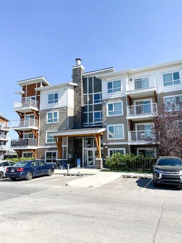 7310-302 Skyview Ranch Drive Ne, Calgary, AB - Outdoor With Balcony With Facade