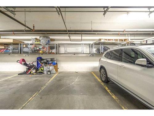 302-6603 New Brighton Avenue Se, Calgary, AB - Indoor Photo Showing Garage