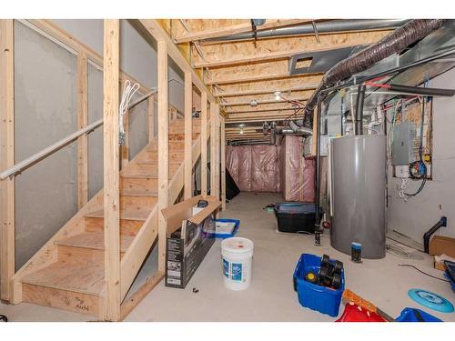 106-116 Saddlestone Heath Ne, Calgary, AB - Indoor Photo Showing Basement