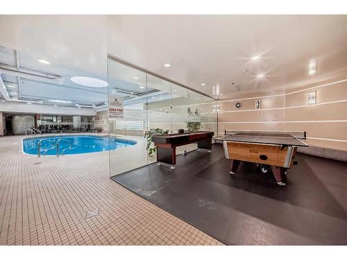 2302-1078 6 Avenue Sw, Calgary, AB - Indoor Photo Showing Other Room With In Ground Pool