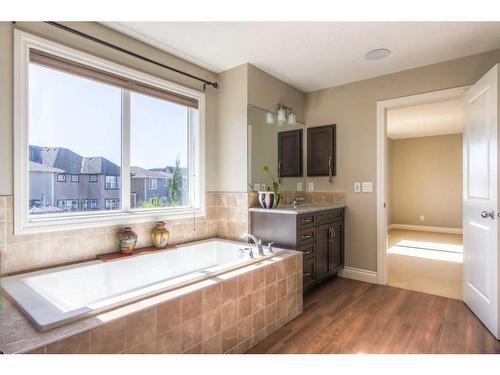 13 Marquis View Se, Calgary, AB - Indoor Photo Showing Bathroom