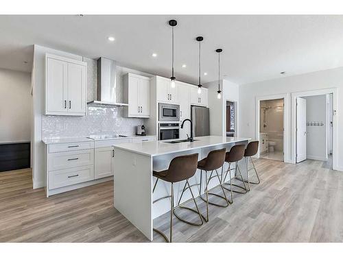 108-25 Walgrove Walk Se, Calgary, AB - Indoor Photo Showing Kitchen With Upgraded Kitchen