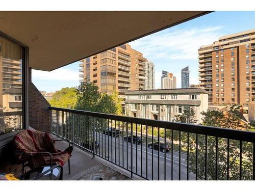 403-1001 14 Avenue Sw, Calgary, AB - Outdoor With Balcony With Exterior