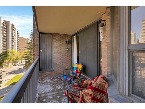 403-1001 14 Avenue Sw, Calgary, AB - Outdoor With Balcony