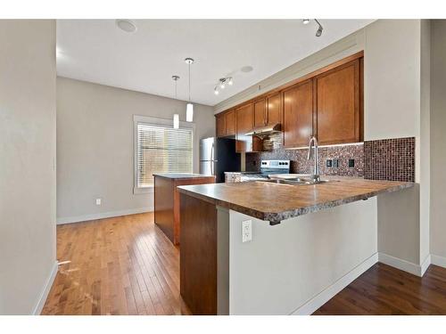 214 Skyview Ranch Way Ne, Calgary, AB - Indoor Photo Showing Kitchen