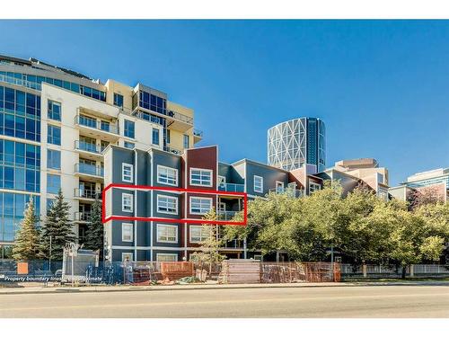 359-333 Riverfront Avenue Se, Calgary, AB - Outdoor With Facade