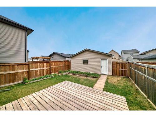 198 Skyview Springs Crescent Ne, Calgary, AB - Outdoor With Deck Patio Veranda With Backyard With Exterior