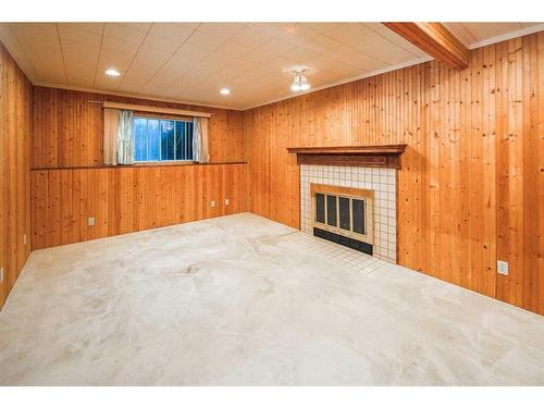 1235 Sandpiper Road Nw, Calgary, AB - Indoor With Fireplace