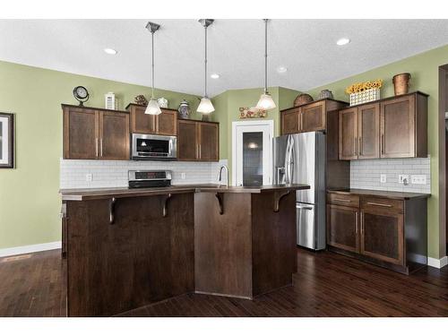 249 New Brighton Lane Se, Calgary, AB - Indoor Photo Showing Kitchen With Stainless Steel Kitchen