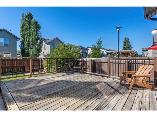 249 New Brighton Lane Se, Calgary, AB - Outdoor With Deck Patio Veranda With Exterior