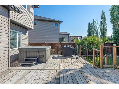 249 New Brighton Lane Se, Calgary, AB - Outdoor With Deck Patio Veranda With Exterior