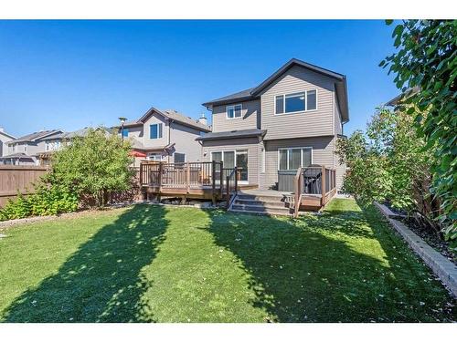 249 New Brighton Lane Se, Calgary, AB - Outdoor With Deck Patio Veranda