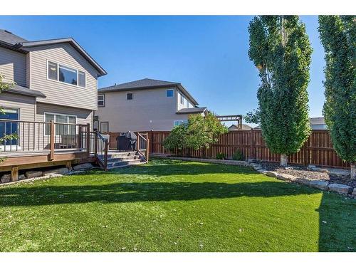 249 New Brighton Lane Se, Calgary, AB - Outdoor With Deck Patio Veranda