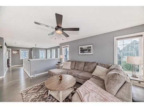 139 Coopersfield Way Sw, Airdrie, AB - Indoor Photo Showing Living Room