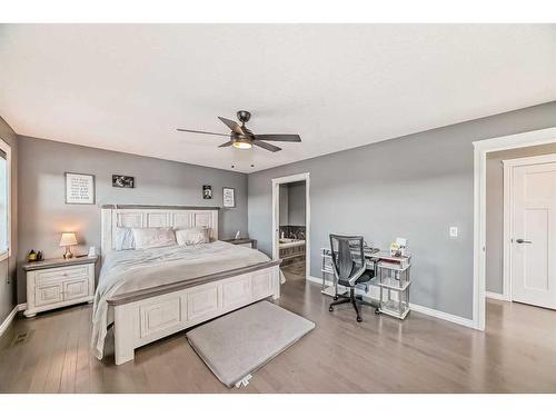 139 Coopersfield Way Sw, Airdrie, AB - Indoor Photo Showing Bedroom