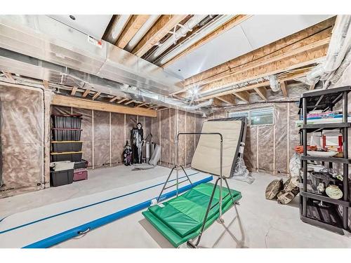 139 Coopersfield Way Sw, Airdrie, AB - Indoor Photo Showing Basement